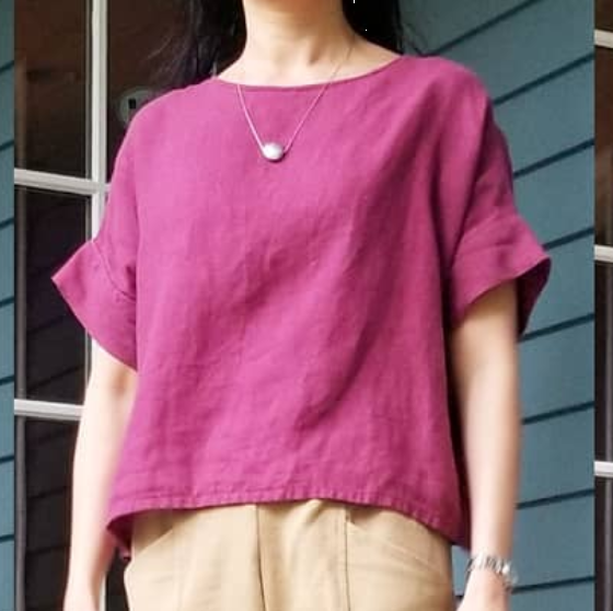 The Willow Top Self-Drafted Pattern