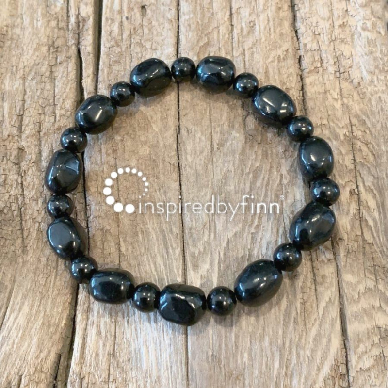 <u>Cleanses & Purifies Guilt, Shame, Fear + EMF Protection</u><br>Elastic Bracelet, Anklet