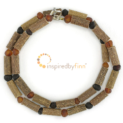 <u>Unpolished Baltic Amber and Hazel - Cider & Molasses</u>