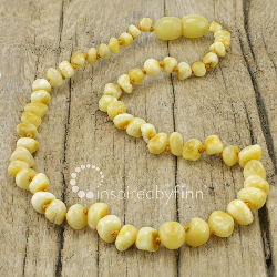 <u>Baltic Amber Necklace - Polished Variegated - Sizes 10.5-15"</u>