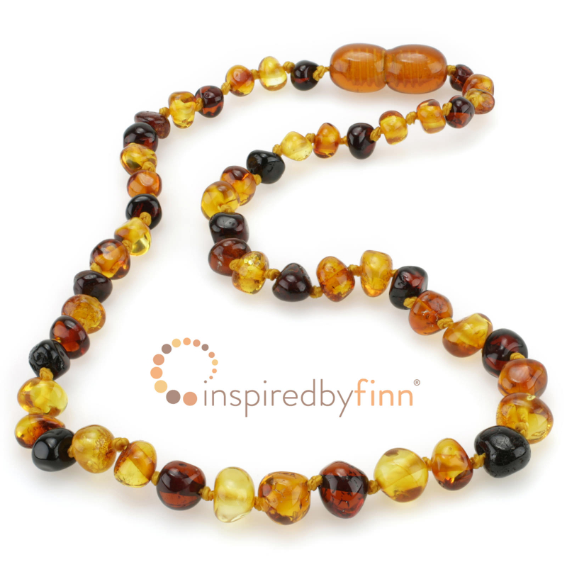 <u>SAVE $20.95 w/ Code: FREE<br>- Amber Necklace Set - Adult & Kids Polished 3 Different</u>