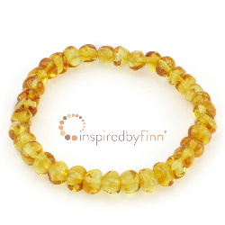 <u>Elastic Anklet - Adult/Adolescent<br>Polished Golden Swirl</u>