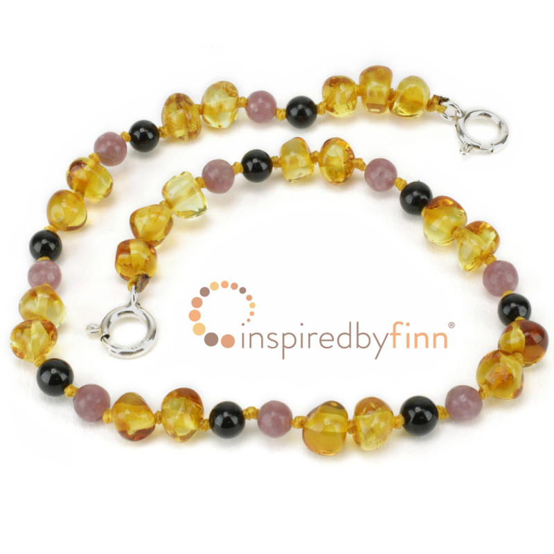 <u>Adjustable Baltic Amber Anklet-Golden Sw + Curbs Hyperactivity & Attn Deficit, Improves Focus</u>