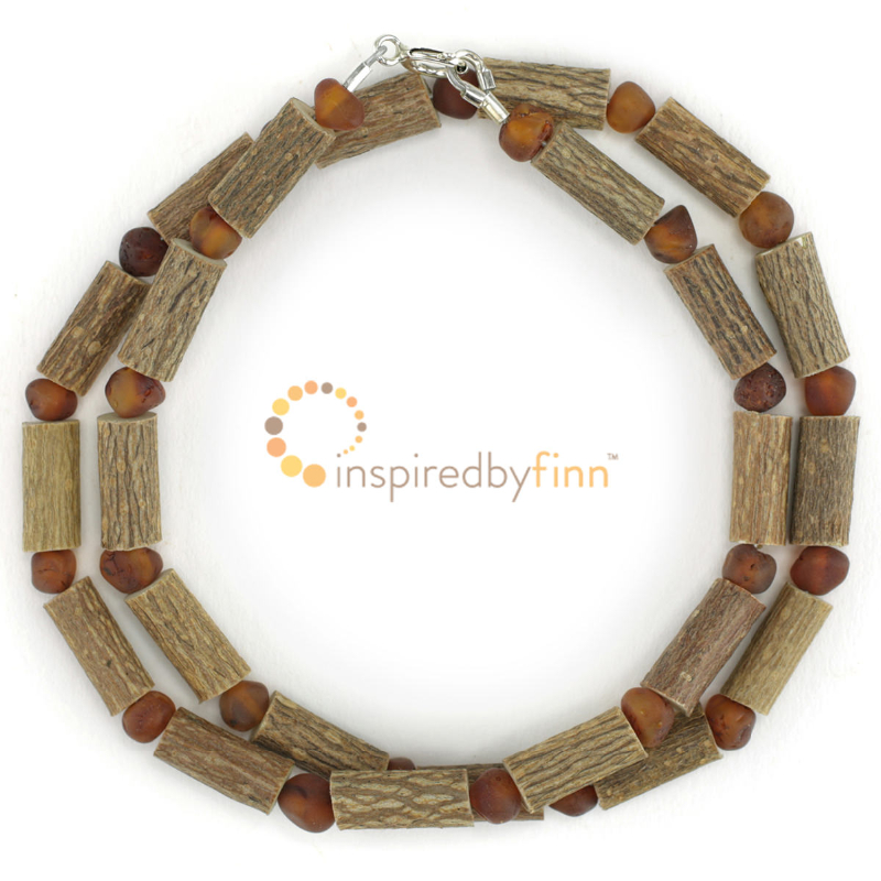 <u>Unpolished Baltic Amber and Hazel - Cider</u>