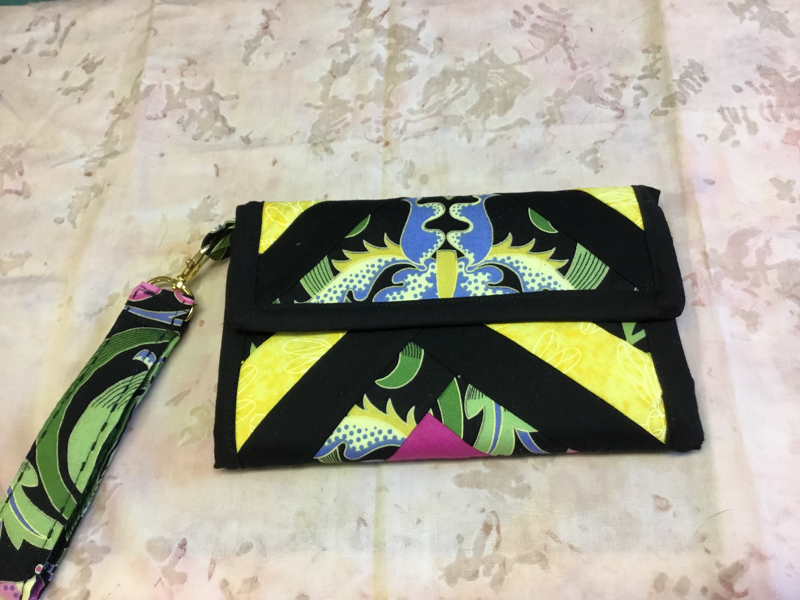 Wallet Black With strap