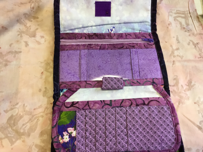 Wallet Green Floral