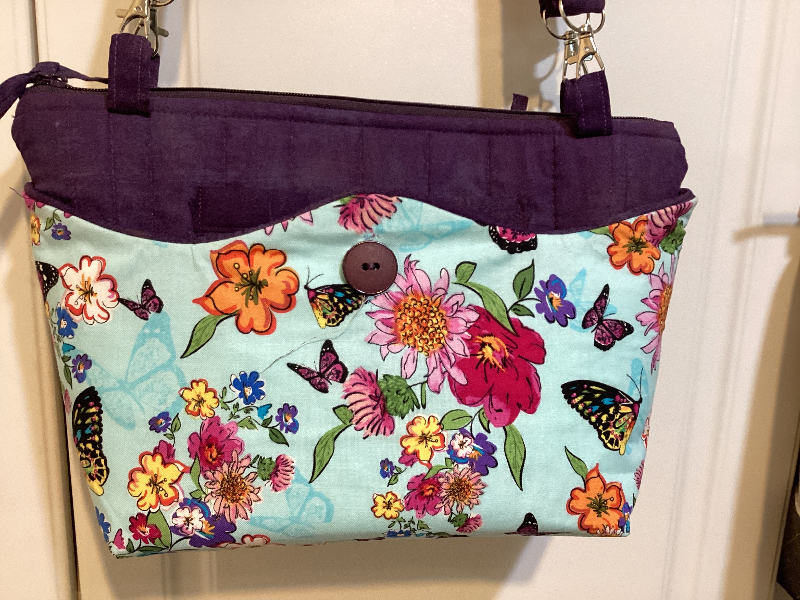 Purple 3 in 1 bag
