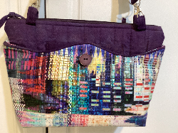 Purple 3 in 1 bag