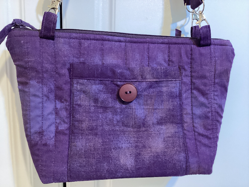 Purple 3 in 1 bag