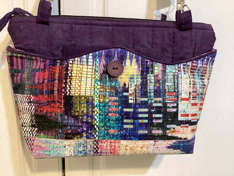 Purple 3 in 1 bag