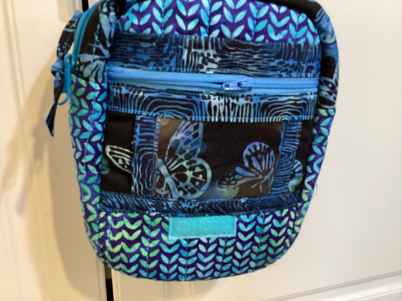 On the Go/ Blue Butterflies Bag