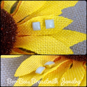 Breastmilk Stud Earrings