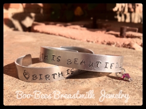 Birth is Beautiful cuff bracelet 