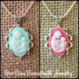 Mother and Child Cameo