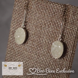Boo-Bees Exclusive Breastmilk Druzy Earrings