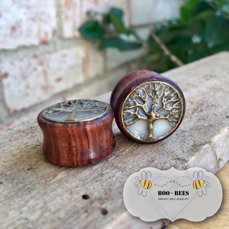 Tree of life ear plug
