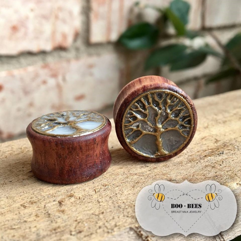 Tree of life ear plug
