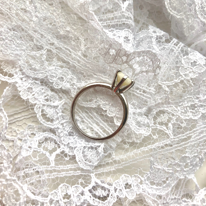 Solitaire Enchantment Ring (the enamored collection)