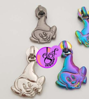 Dwarf Zipper Pull Set of 5