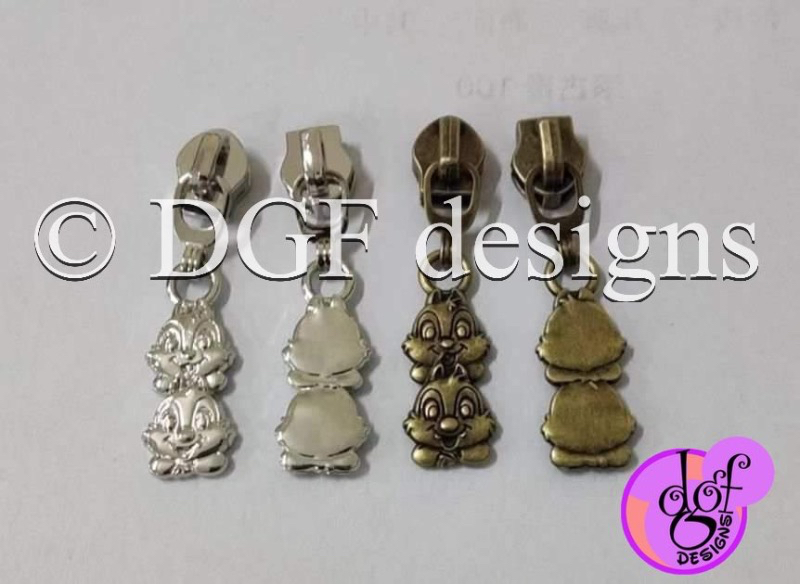 Chipmunks, Set of 5 Pulls