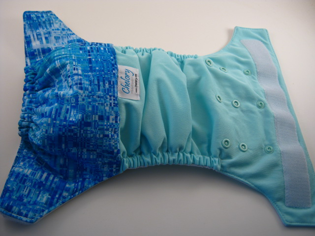 Seaspray with Pixelating Blue W2W