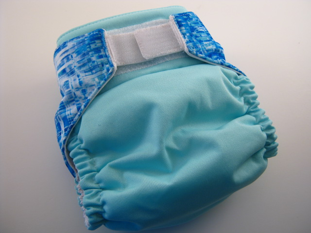 Seaspray with Pixelating Blue W2W