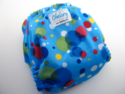 Dots on Blue