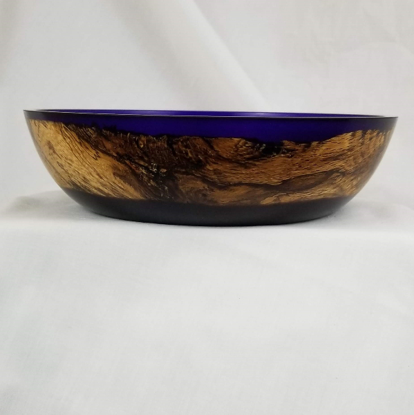 Purple Cast Oak Bowl (9" x 2-1/2")