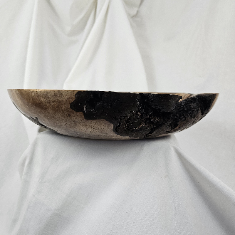 Walnut Burl Bowl (14-1/2" x 3")