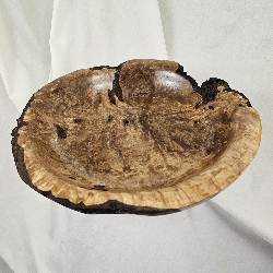 Walnut Burl Bowl (14-1/2" x 3")