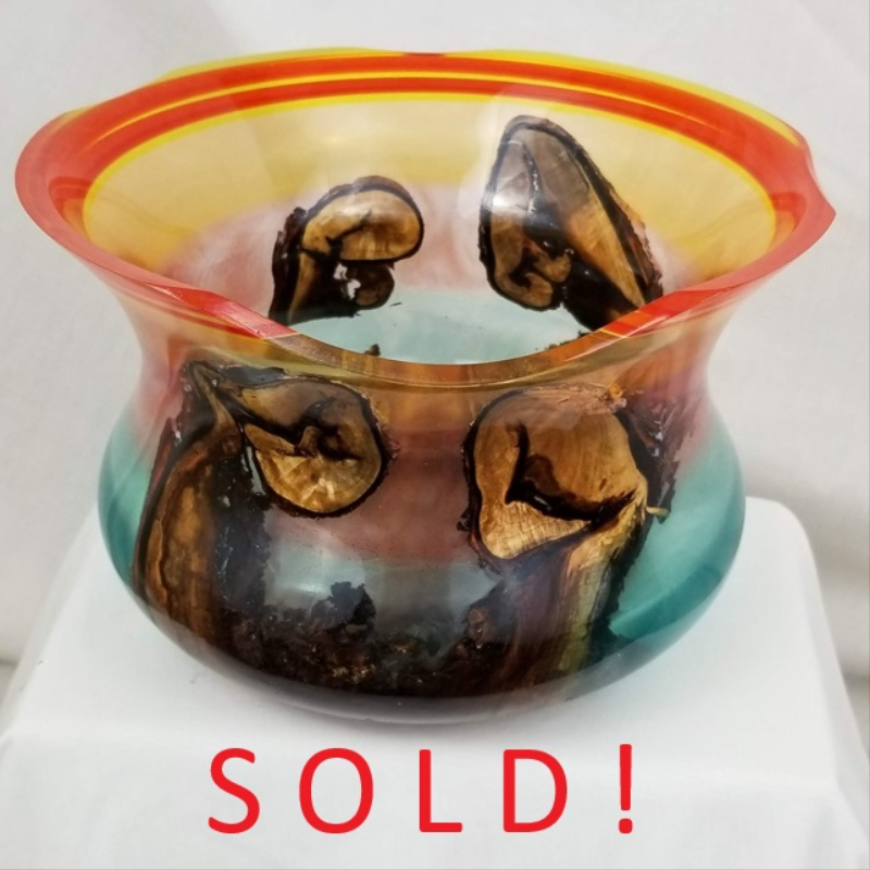 Cast Maple Bowl (8" x 4-1/2")
