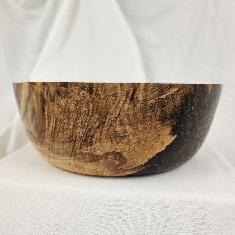 Silver Maple Bowl (8" x 3")